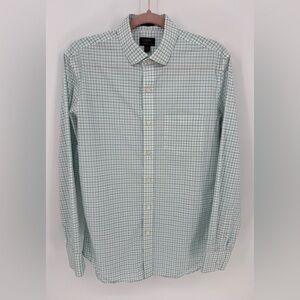 J. Crew Bowery Flex Wrinkle Free Long Sleeve Button Down Shirt Size Medium